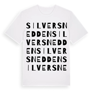 Silversnedden ordlek t-shirt – ekologisk bomull t-shirt från Pinshirt
