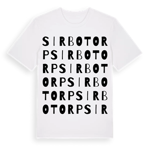 Sirbotorp ordlek t-shirt – ekologisk bomull t-shirt från Pinshirt