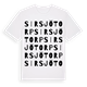 Sirsjötorp ordlek t-shirt
