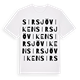 Sirsjöviken ordlek t-shirt