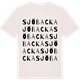 Vintage White t-shirt med Sjöbacka ordlek t-shirt