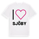 Jag älskar Sjöby t-shirt stort tryck