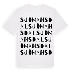 Sjömansdal ordlek t-shirt – ekologisk bomull t-shirt från Pinshirt