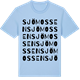 Blue Soul t-shirt med Sjömossen ordlek t-shirt