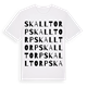 Skalltorp ordlek t-shirt
