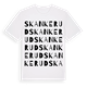 Skankerud ordlek t-shirt