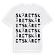 Skäret ordlek t-shirt