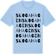 Blue Soul t-shirt med Skogahagen ordlek t-shirt