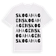 Skogahagen ordlek t-shirt