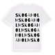 Skogaholm ordlek t-shirt