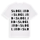 Skoglunda ordlek t-shirt