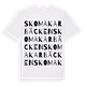 Skomakarbäcken ordlek t-shirt