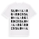 Skomakargården ordlek t-shirt