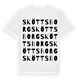 Sköttsborg ordlek t-shirt