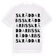 Skräddarns ordlek t-shirt