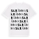 Skrämma ordlek t-shirt