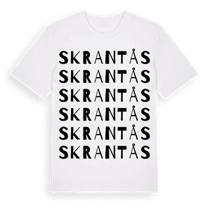 Skrantås ordlek t-shirt – ekologisk bomull t-shirt från Pinshirt