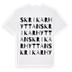 Skrikarhyttan ordlek t-shirt