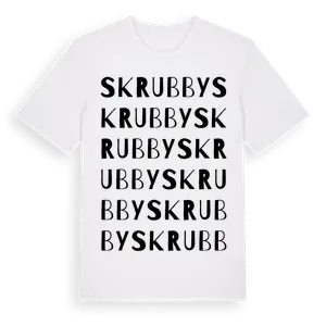 Skrubby ordlek t-shirt – ekologisk bomull t-shirt från Pinshirt