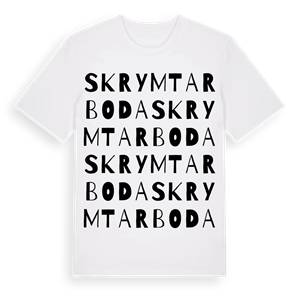 Skrymtarboda ordlek t-shirt – ekologisk bomull t-shirt från Pinshirt