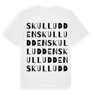 Skulludden ordlek t-shirt – ekologisk bomull t-shirt från Pinshirt