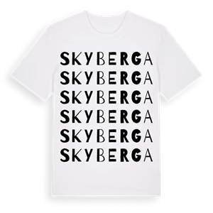 Skyberga ordlek t-shirt – ekologisk bomull t-shirt från Pinshirt