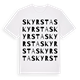 Skyrsta ordlek t-shirt