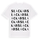 Slackan ordlek t-shirt