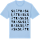 Blue Soul t-shirt med Slätrask ordlek t-shirt