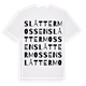 Slåttermossen ordlek t-shirt