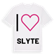 Jag älskar Slyte t-shirt stort tryck