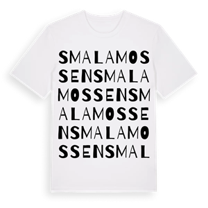 Smala mossen ordlek t-shirt – ekologisk bomull t-shirt från Pinshirt