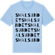 Blue Soul t-shirt med Smalsundet ordlek t-shirt