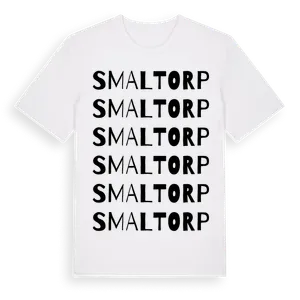 Smaltorp ordlek t-shirt – ekologisk bomull t-shirt från Pinshirt