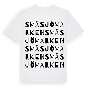 Småsjömarken ordlek t-shirt – ekologisk bomull t-shirt från Pinshirt