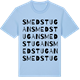 Blue Soul t-shirt med Smedstugan ordlek t-shirt