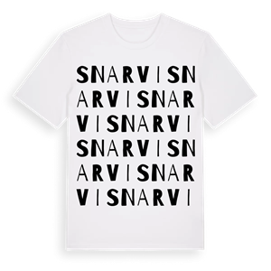 Snarvi ordlek t-shirt – ekologisk bomull t-shirt från Pinshirt