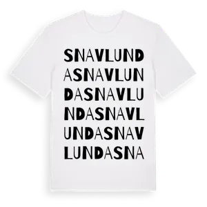 Snavlunda ordlek t-shirt – ekologisk bomull t-shirt från Pinshirt
