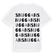 Snuggan ordlek t-shirt