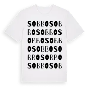 Sobbo ordlek t-shirt – ekologisk bomull t-shirt från Pinshirt