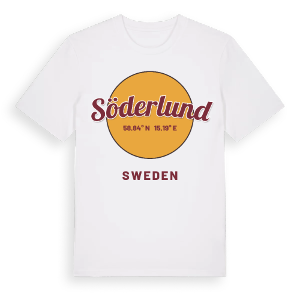 Söderlund cirkel t-shirt – ekologisk bomull t-shirt från Pinshirt