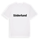 White t-shirt med Söderlund fetstil t-shirt