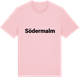 Pink Cotton t-shirt med Södermalm fetstil t-shirt