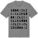 Mid Heather Gray t-shirt med Södra Ekebacken ordlek t-shirt