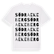 Södra Ekeberg ordlek t-shirt