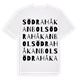 Södra Håkanbol ordlek t-shirt