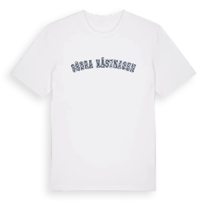 Södra Hästhagen college t-shirt – ekologisk bomull t-shirt från Pinshirt