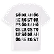 Södra Högbergstorp ordlek t-shirt