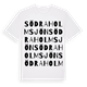 Södra Holmsjön ordlek t-shirt