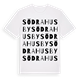 Södra Husby ordlek t-shirt